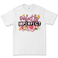 White perfectly imperfect Premium Tee - JahusDesignShop