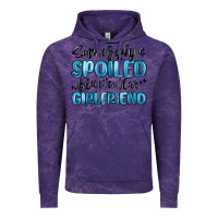 Cloud Purple somebodys spoiled blue collar girlfriend Vintage Hoodie - MaliasSmallBusiness