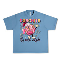 Pebble Blue conchita it's cold outside Urban Heavy Tee - MaliasSmallBusiness