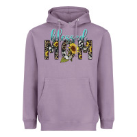 Lavender Blessed mom sunflower mother's day Heavyweight Hoodie - HowdyJamesFarm