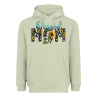 Matcha Blessed mom sunflower mother's day Heavyweight Hoodie - HowdyJamesFarm