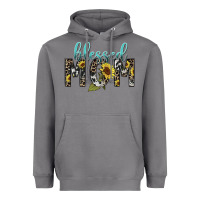 Storm Blessed mom sunflower mother's day Heavyweight Hoodie - HowdyJamesFarm