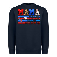 Navy baseball mama Heavyweight Sweatshirt - Artiststas