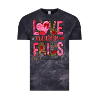 Cloud Black love never fails i corintians 13 8 Vintage Tee - NancyCooperArtShop