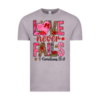 Vintage Zinc love never fails i corintians 13 8 Vintage Tee - NancyCooperArtShop