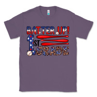 Lavender batter up 1st grade Classic Tee - JahusDesignShop