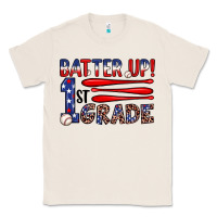 Natural batter up 1st grade Classic Tee - JahusDesignShop