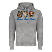 Cloud Rock Peace Love Cows Vintage Hoodie - Jasminsmagicworld