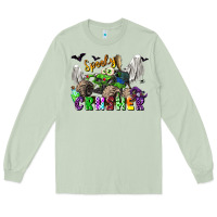 Matcha spooky crusher monster truck Long Sleeve Tee - LillyAllenDesigns