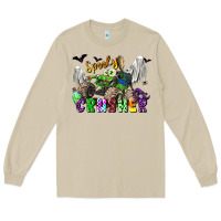 Mushroom spooky crusher monster truck Long Sleeve Tee - LillyAllenDesigns