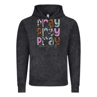 Vintage Black pray on it pray over it pray through it Vintage Hoodie - NancyCooperArtShop