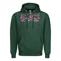 Sports Green American popsicle Zipper Hoodie - TumblerDesignByShophia