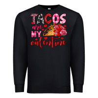 Black tacos are my valentine Premium Sweatshirt - OliviaCreatesArt