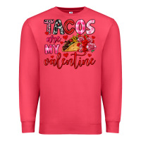 Cardinal tacos are my valentine Premium Sweatshirt - OliviaCreatesArt