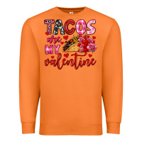 Carrot tacos are my valentine Premium Sweatshirt - OliviaCreatesArt