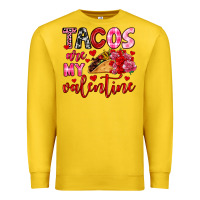Lemon tacos are my valentine Premium Sweatshirt - OliviaCreatesArt