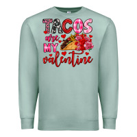 Seafoam tacos are my valentine Premium Sweatshirt - OliviaCreatesArt