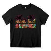 Black mom bod summer with palms Heavy Core Tee - Artiststas