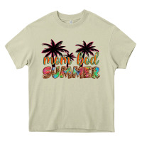 Mossy mom bod summer with palms Heavy Core Tee - Artiststas
