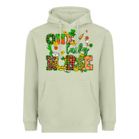 Matcha St. Patricks Day one lucky nurse Heavyweight Hoodie - HowdyJamesFarm