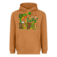 Meerkat St. Patricks Day one lucky nurse Heavyweight Hoodie - HowdyJamesFarm