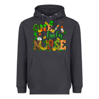 Smoke St. Patricks Day one lucky nurse Heavyweight Hoodie - HowdyJamesFarm