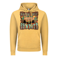 Vintage Mustard raising hell with the hippies and the cowboys Vintage Hoodie - NancyCooperArtShop