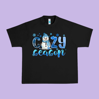 Cozy Season Urban Heavy Tee Designed By Maliassmallbusiness