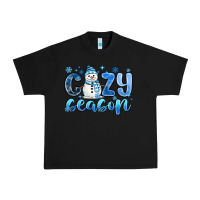 Black cozy season Urban Heavy Tee - MaliasSmallBusiness