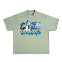 Oil Green cozy season Urban Heavy Tee - MaliasSmallBusiness