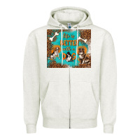 Oatmeal Heather life is better with a dog Zipper Hoodie - TumblerDesignByShophia