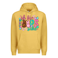 Antique Gold oh for peeps sake Easter Day Premium Hoodie - HowdyJamesFarm