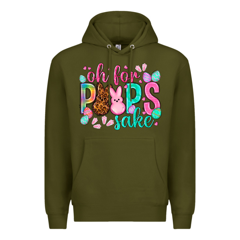 Oh For Peeps Sake Easter Day Premium Hoodie by HowdyJamesFarm | Teevron