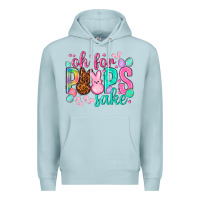 Blue Mist oh for peeps sake Easter Day Premium Hoodie - HowdyJamesFarm