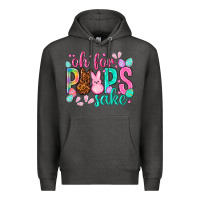 Charcoal Heather oh for peeps sake Easter Day Premium Hoodie - HowdyJamesFarm