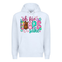 White oh for peeps sake Easter Day Premium Hoodie - HowdyJamesFarm