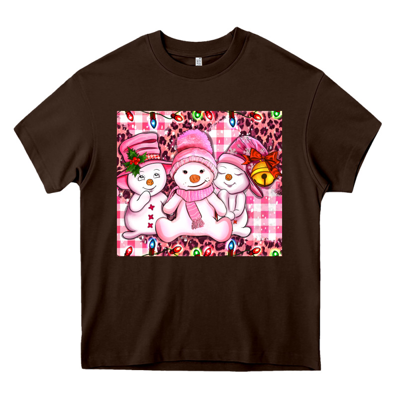 Pink Snowgirls Heavy Core Tee by AdoDesignShop | Teevron