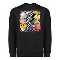 Black retro teacher Heavyweight Sweatshirt - Artiststas