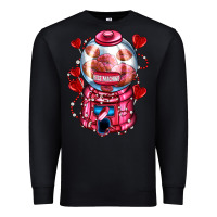 Black kiss  machine  olivia Premium Sweatshirt - OliviaCreatesArt