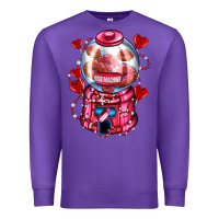 Purple kiss  machine  olivia Premium Sweatshirt - OliviaCreatesArt
