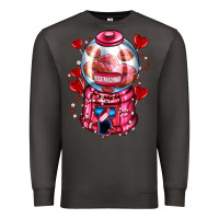 Smoke kiss  machine  olivia Premium Sweatshirt - OliviaCreatesArt