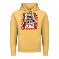 Vintage Mustard smutty book club admit one good girls only Vintage Hoodie - MaliasSmallBusiness