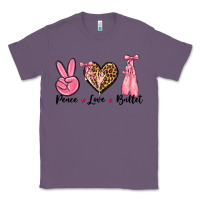 Lavender peace love ballet Classic Tee - NancyCooperArtShop