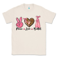 Natural peace love ballet Classic Tee - NancyCooperArtShop