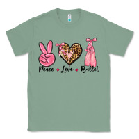Sage peace love ballet Classic Tee - NancyCooperArtShop