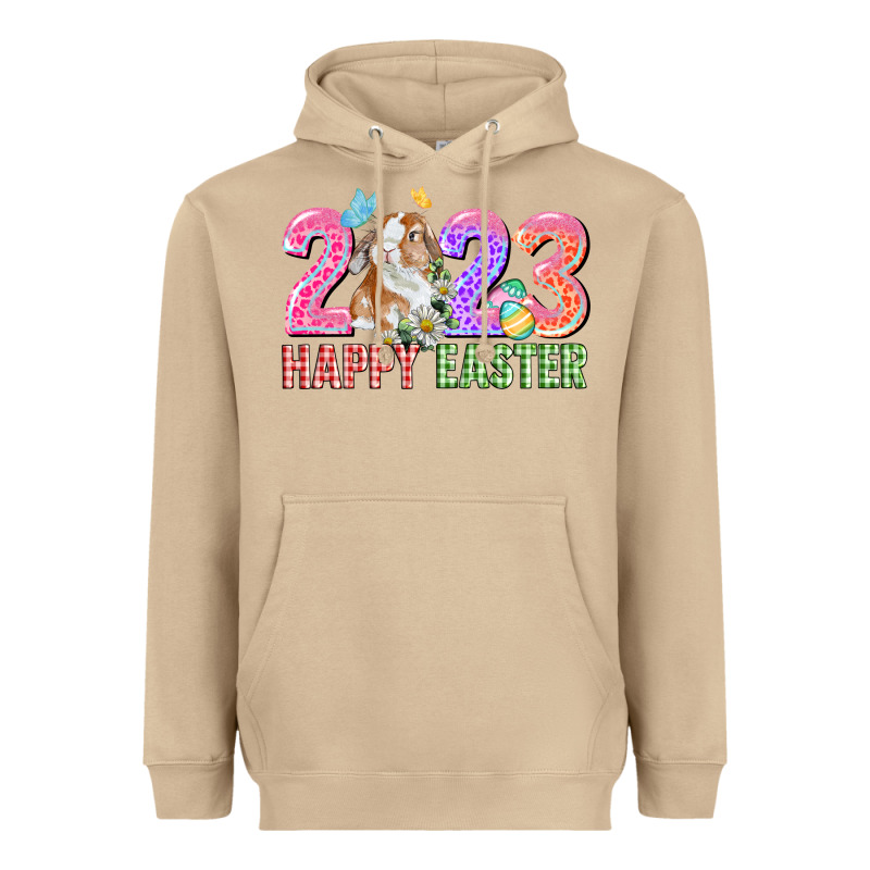 2023 Happy Easter Heavyweight Hoodie by CowGirlArtShop | Teevron