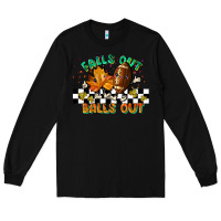Black falls out balls out Long Sleeve Tee - LillyAllenDesigns
