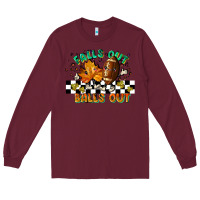 Falls Out Balls Out Long Sleeve Tee | Teevron