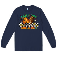 Navy falls out balls out Long Sleeve Tee - LillyAllenDesigns