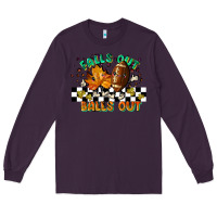 Plum falls out balls out Long Sleeve Tee - LillyAllenDesigns